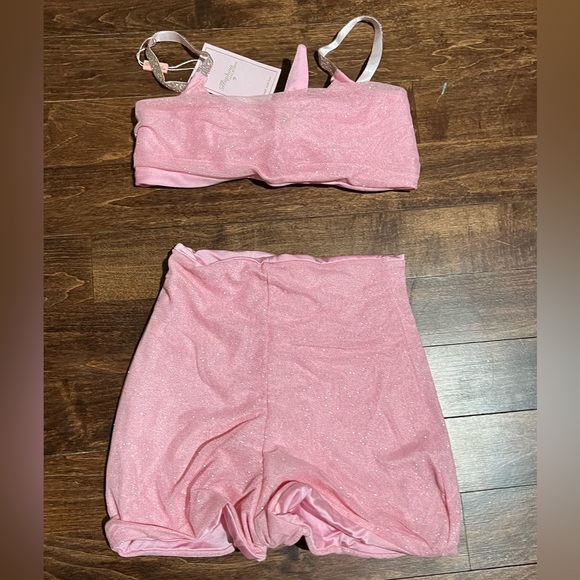 the seraphina collection Pants & Jumpsuits Glitter Two Piece Set